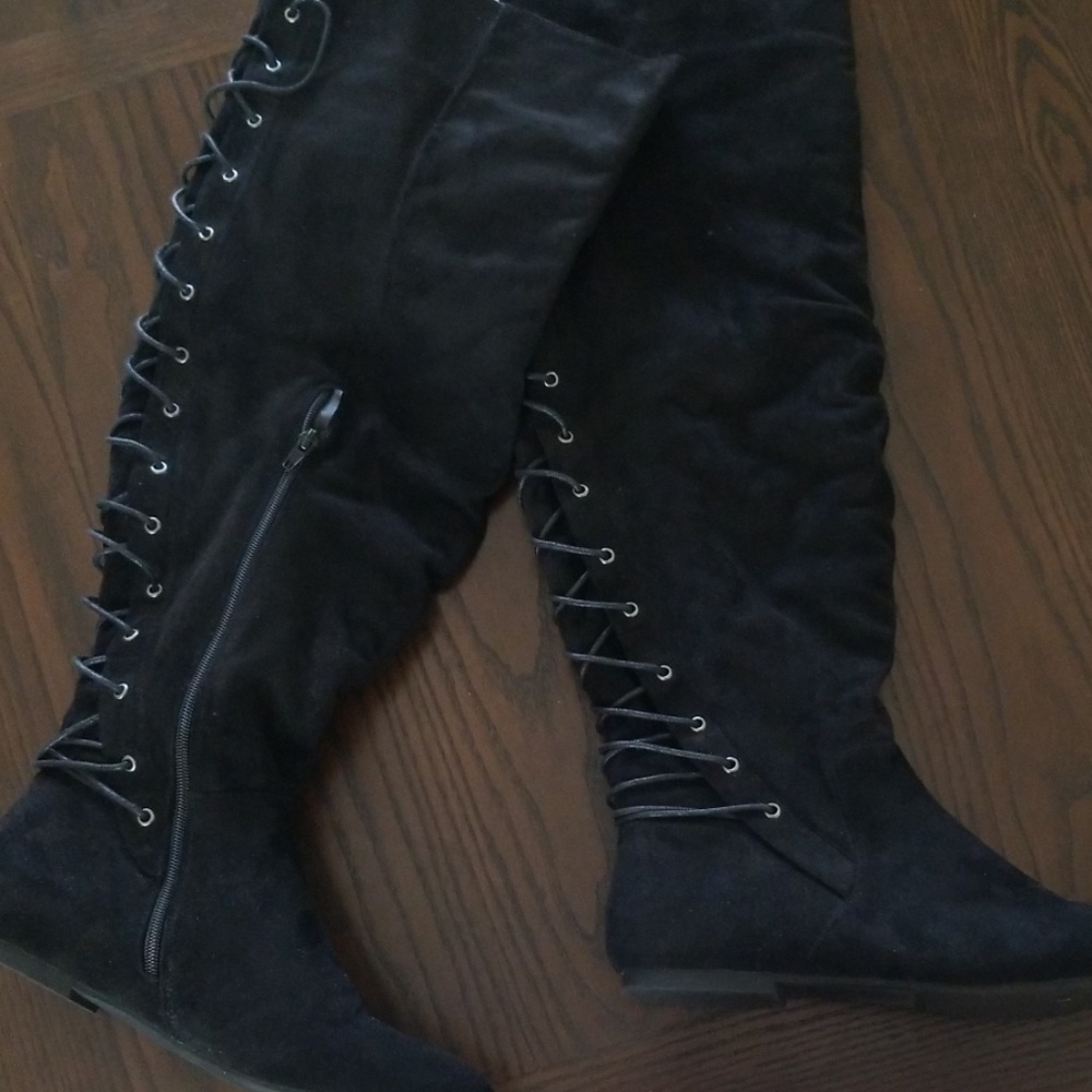 Tall Over the knee flat Boots